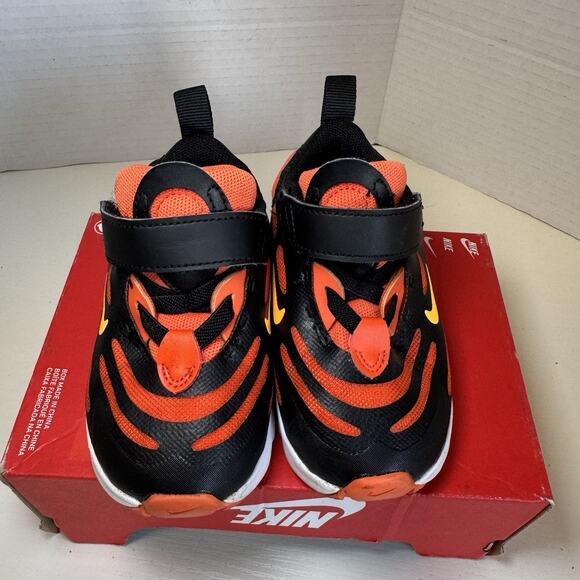 Nike Air Max Exosense CN7878-800 Orange Running Shoes Toddler Sneakers Sz 5c - Picture 4 of 8